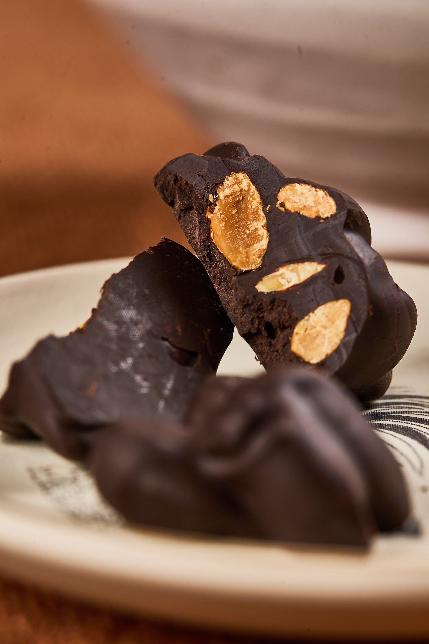 Buy Homemade Almond Rocks Chocolate by Mahua Floral Studio.