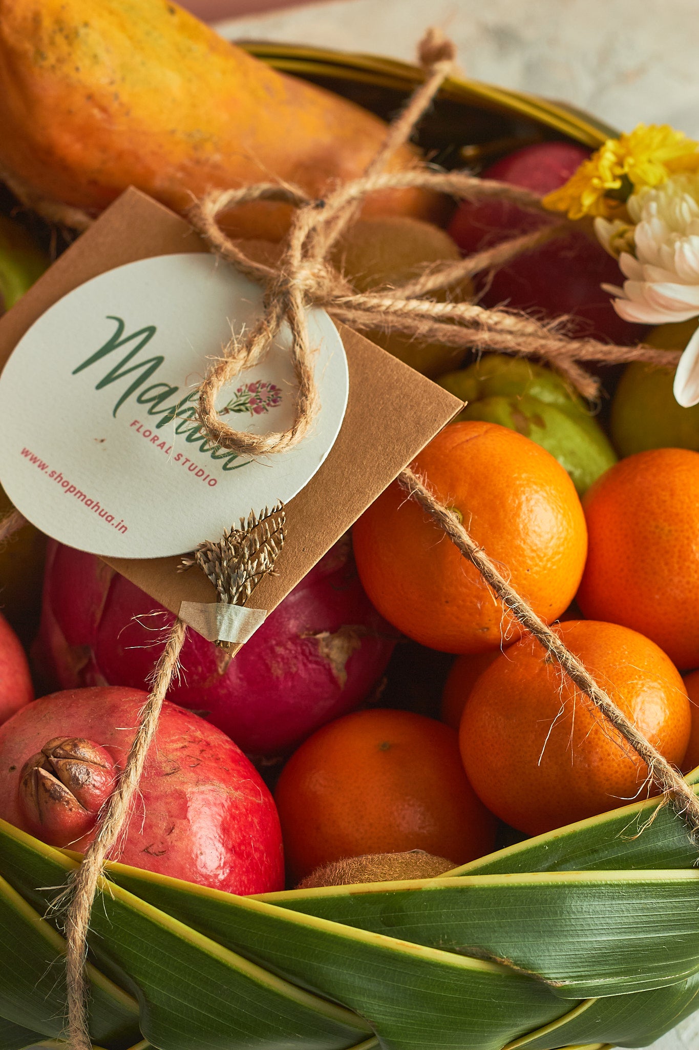Classic Fruit Basket - Mahua Floral Studio