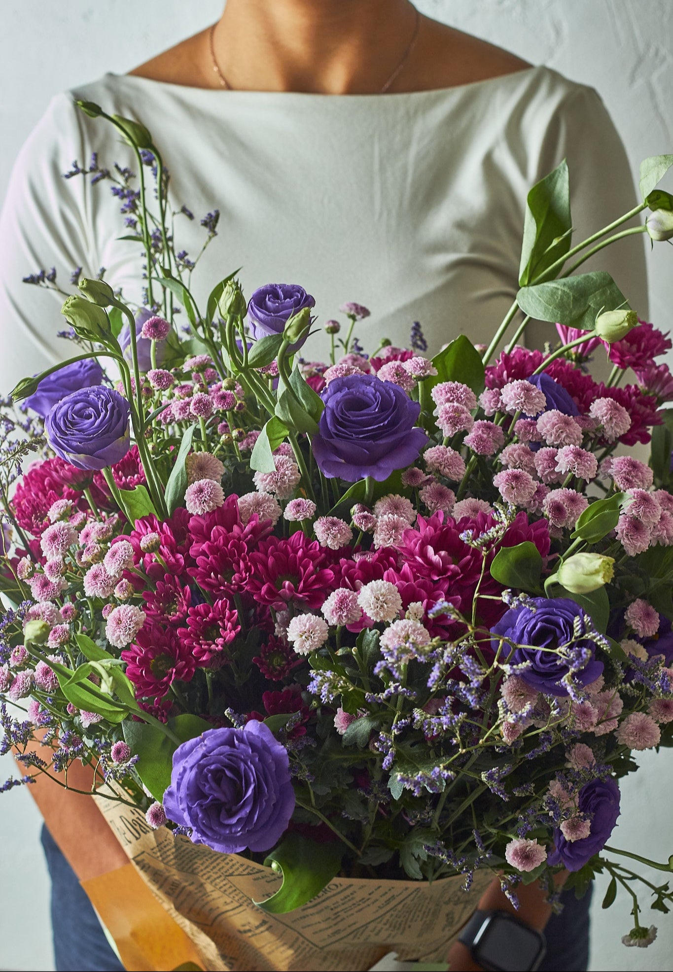 Buy Purple Dream by Mahua Floral Studio.
