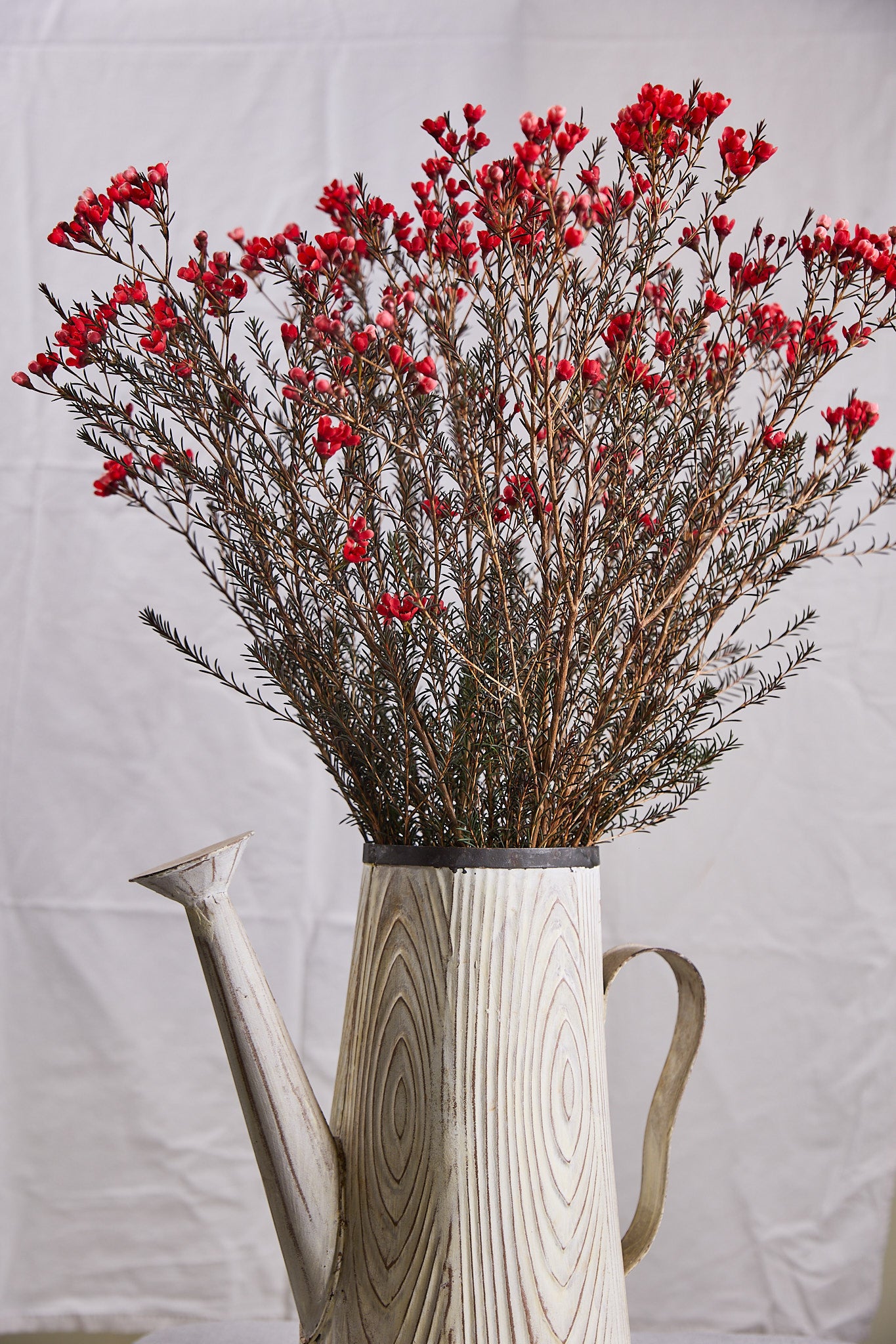 Wax Flowers - Red - Mahua Floral Studio