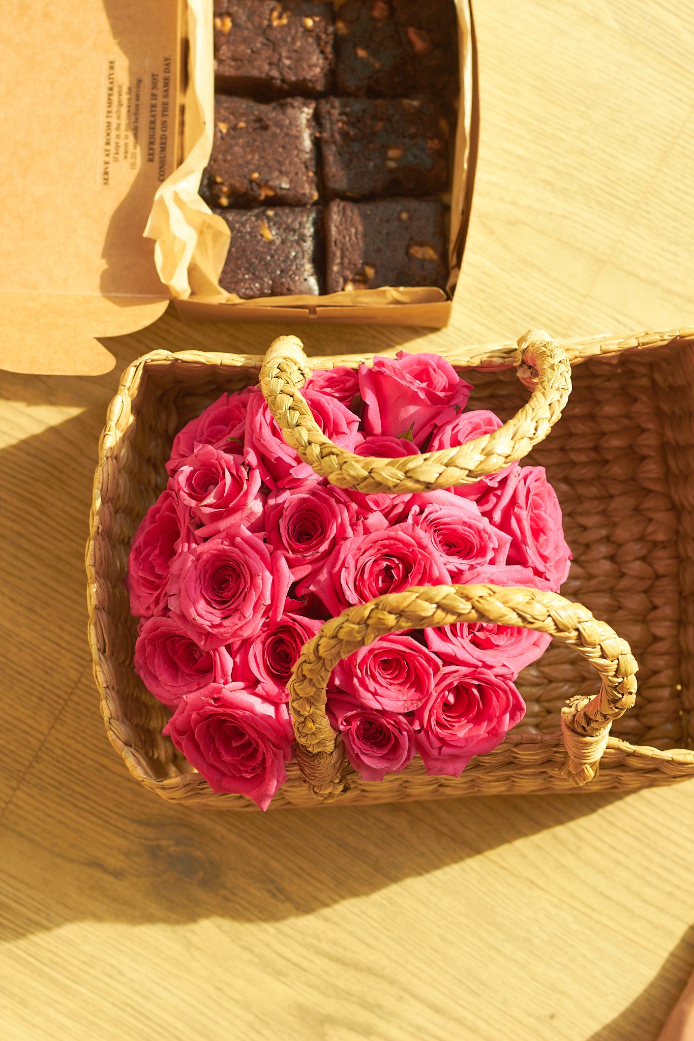 Walnut Fudgy Brownies - Mahua Floral Studio