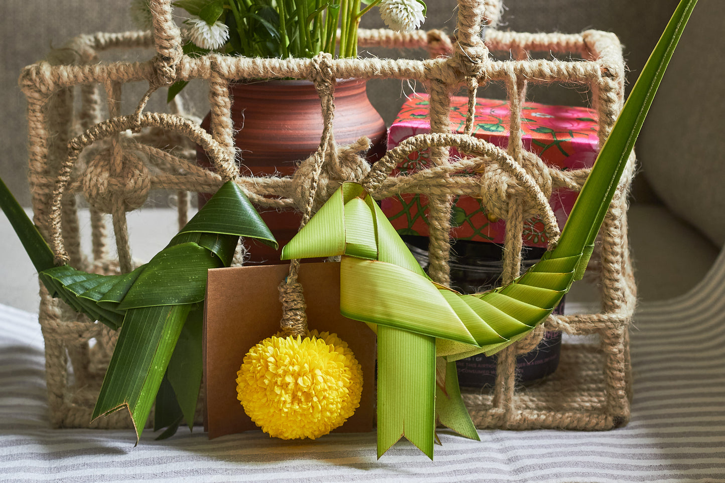 Tota Myna Wedding Gift - Mahua Floral Studio