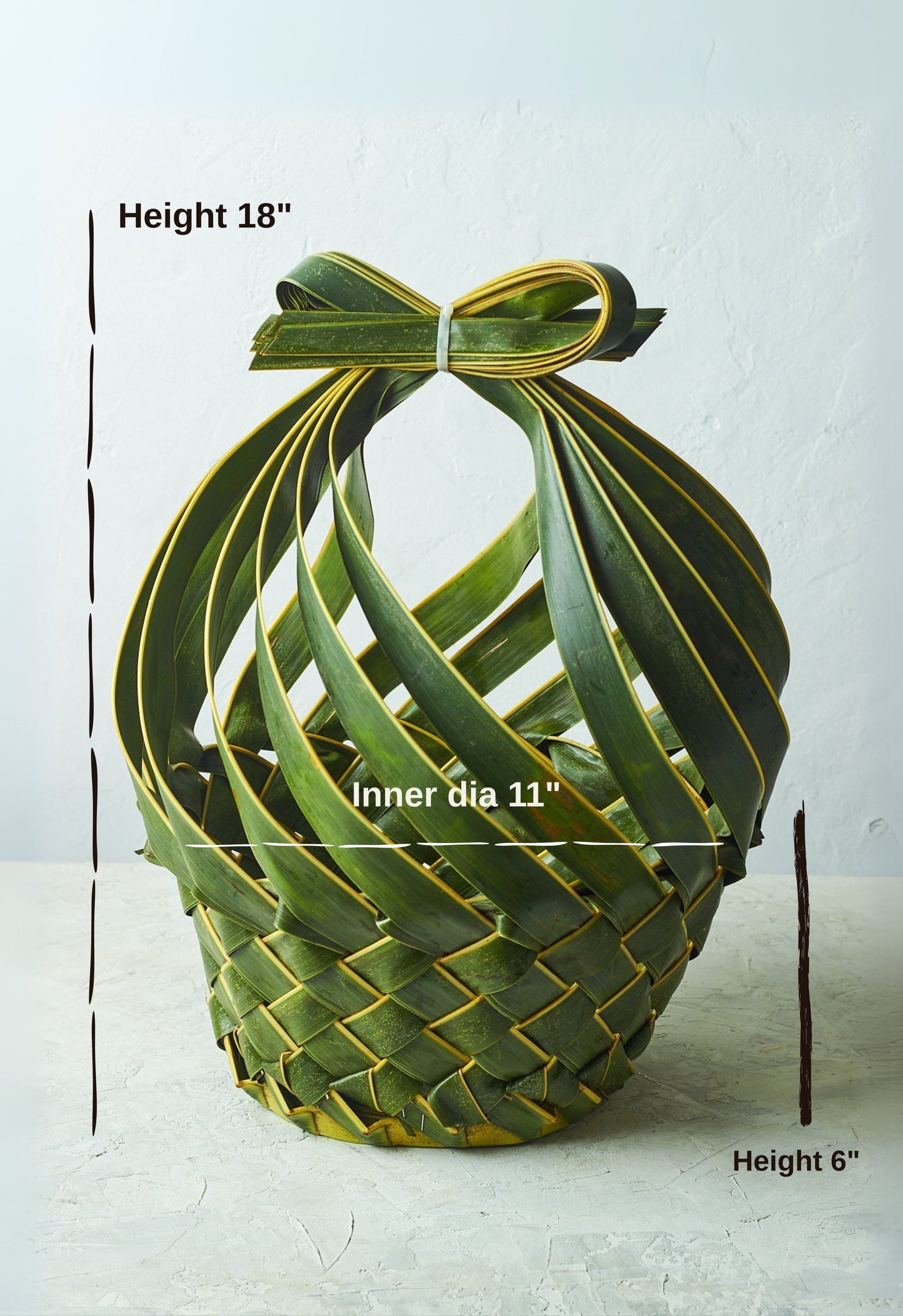 Wrapped in love- Bow basket - Mahua Floral Studio