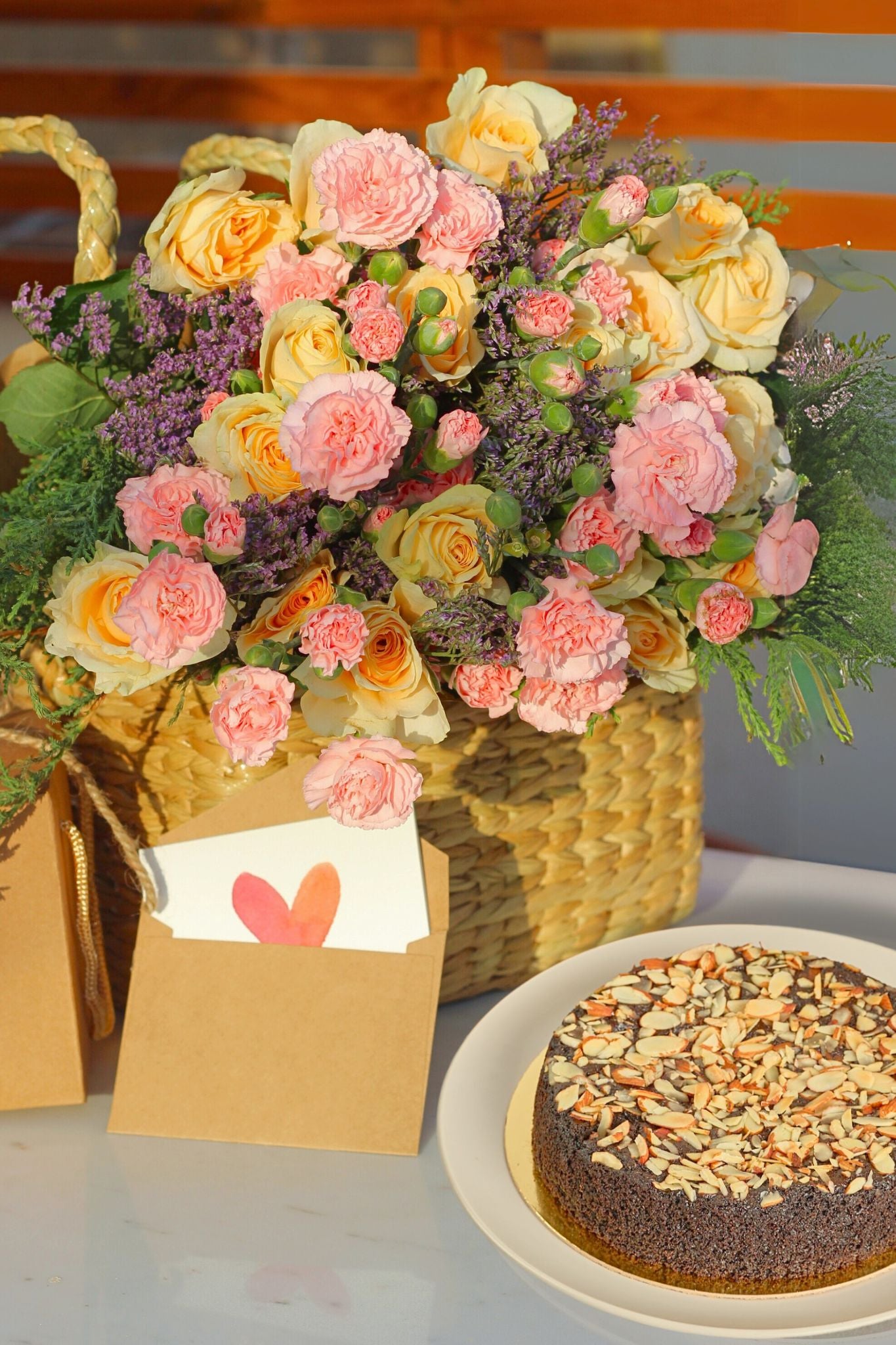 'Adore you, Mom' Gift Basket