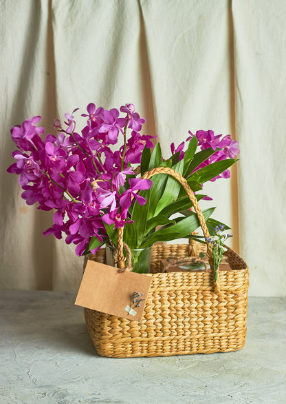 Orchids & chocolate hamper - Mahua Floral Studio