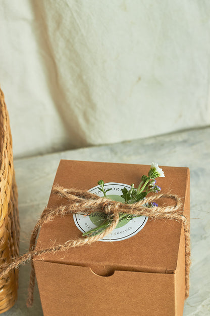 Orchids & chocolate hamper - Mahua Floral Studio