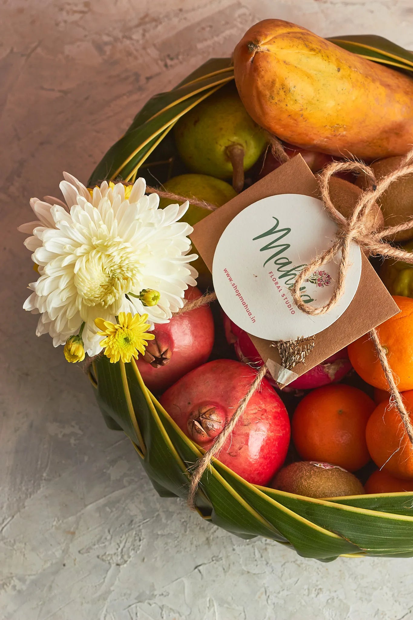 Classic Fruit Basket - Mahua Floral Studio