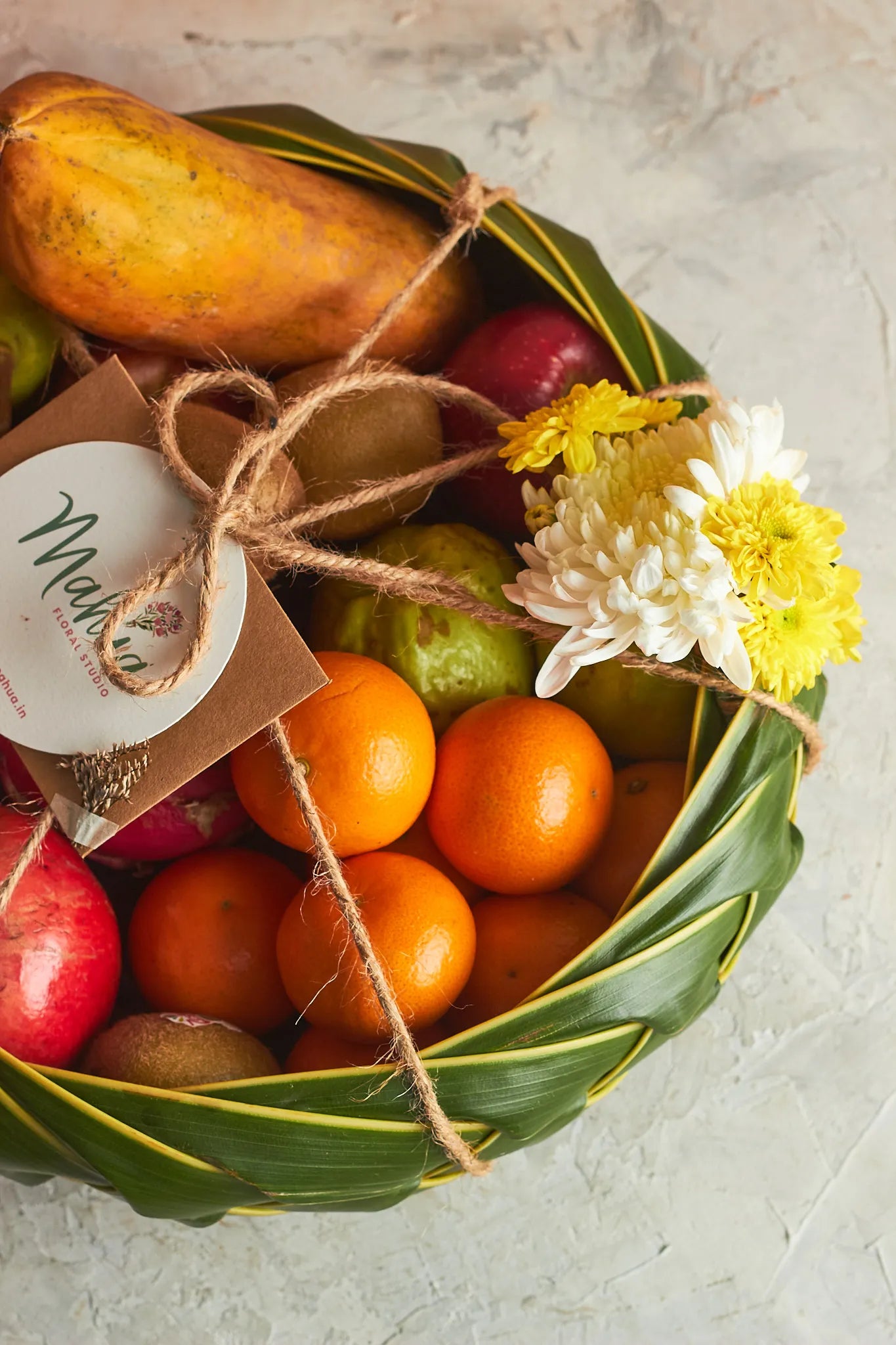 Classic Fruit Basket - Mahua Floral Studio