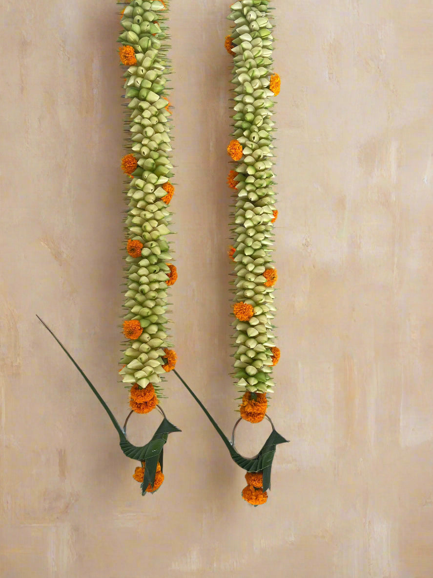 Light Green Latkan - Mahua Floral Studio