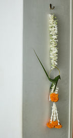 Tota & Tuberose Latkan - Mahua Floral Studio