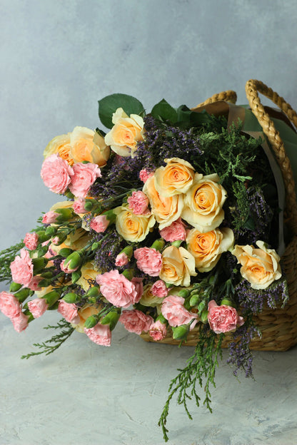 Bundle of love basket - Mahua Floral Studio