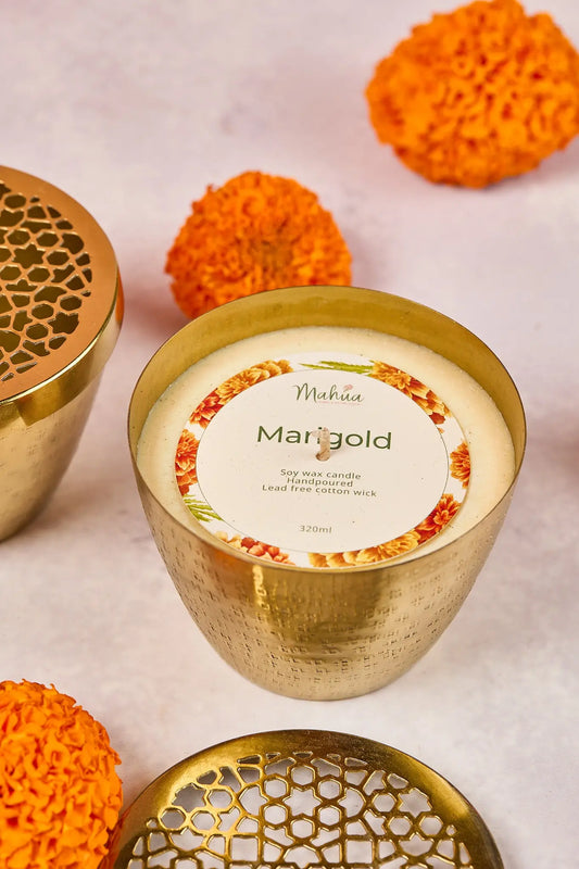 Marigold Candle - Soy Wax Candle