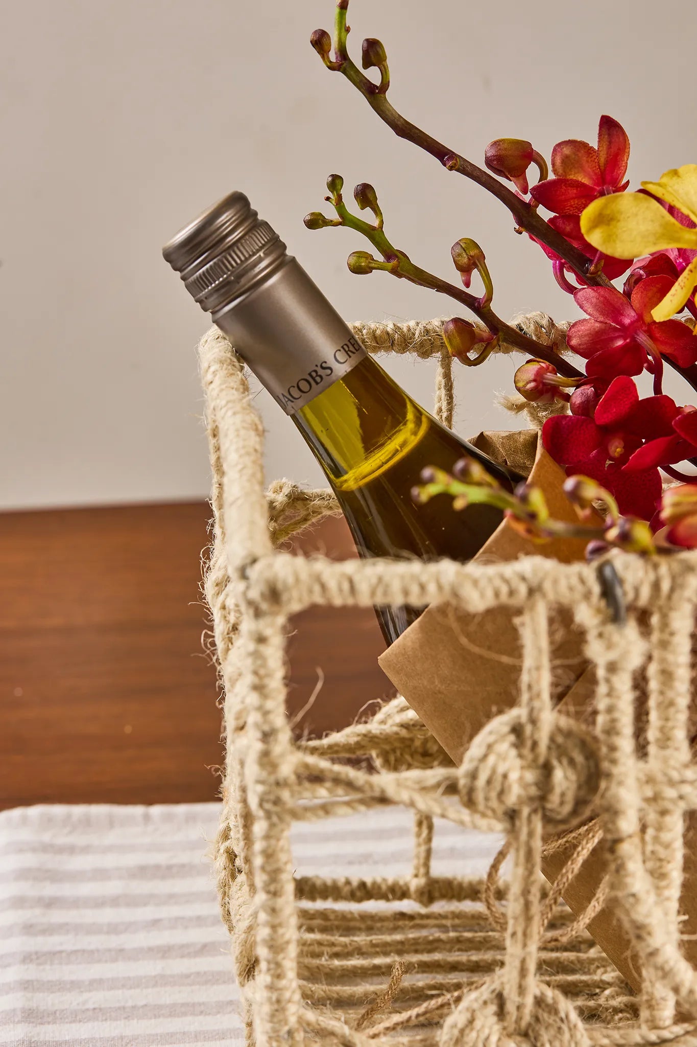 Orchid Delight Basket - Mahua Floral Studio