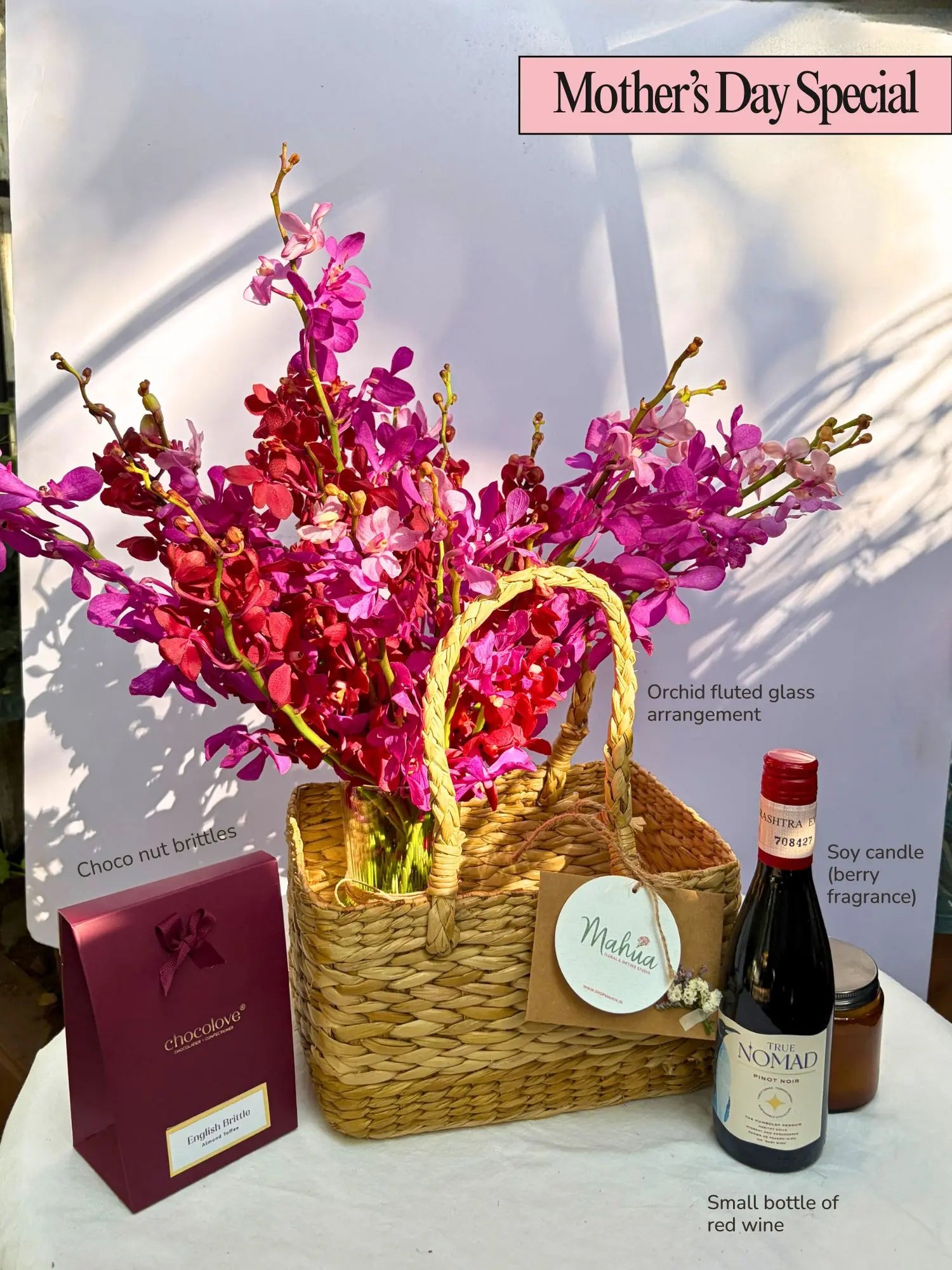 P.S. I love you basket - Mahua Floral Studio