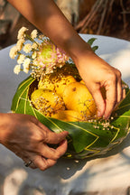 Buy The Petite Mango Basket by  Mahua Floral Studio.