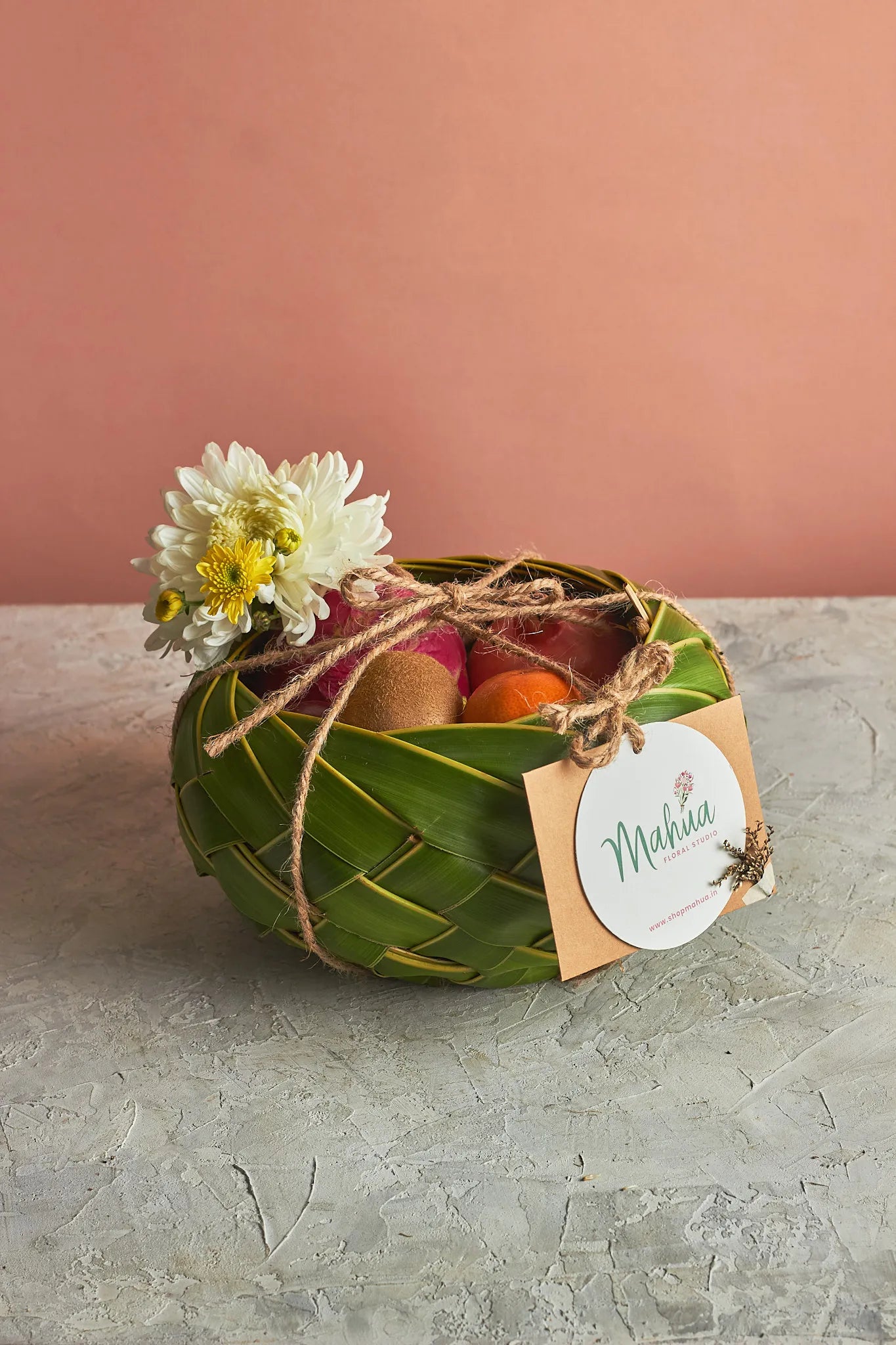 Petite Fruit Basket - Mahua Floral Studio