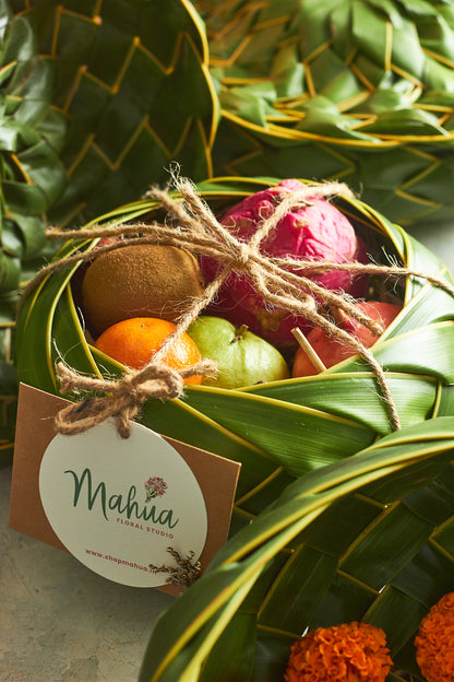 Petite Fruit Basket - Mahua Floral Studio