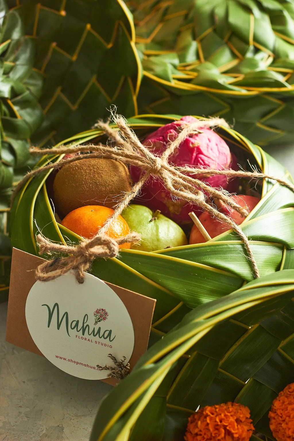 Petite Fruit Basket - Mahua Floral Studio