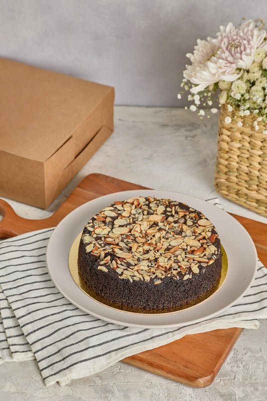 Quinoa Dark Chocolate Cake - Mahua Floral Studio