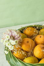 Buy The Classic Mango Basket by  Mahua Floral Studio.
