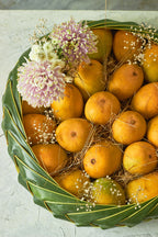Buy The Grand Mango Basket by  Mahua Floral Studio.