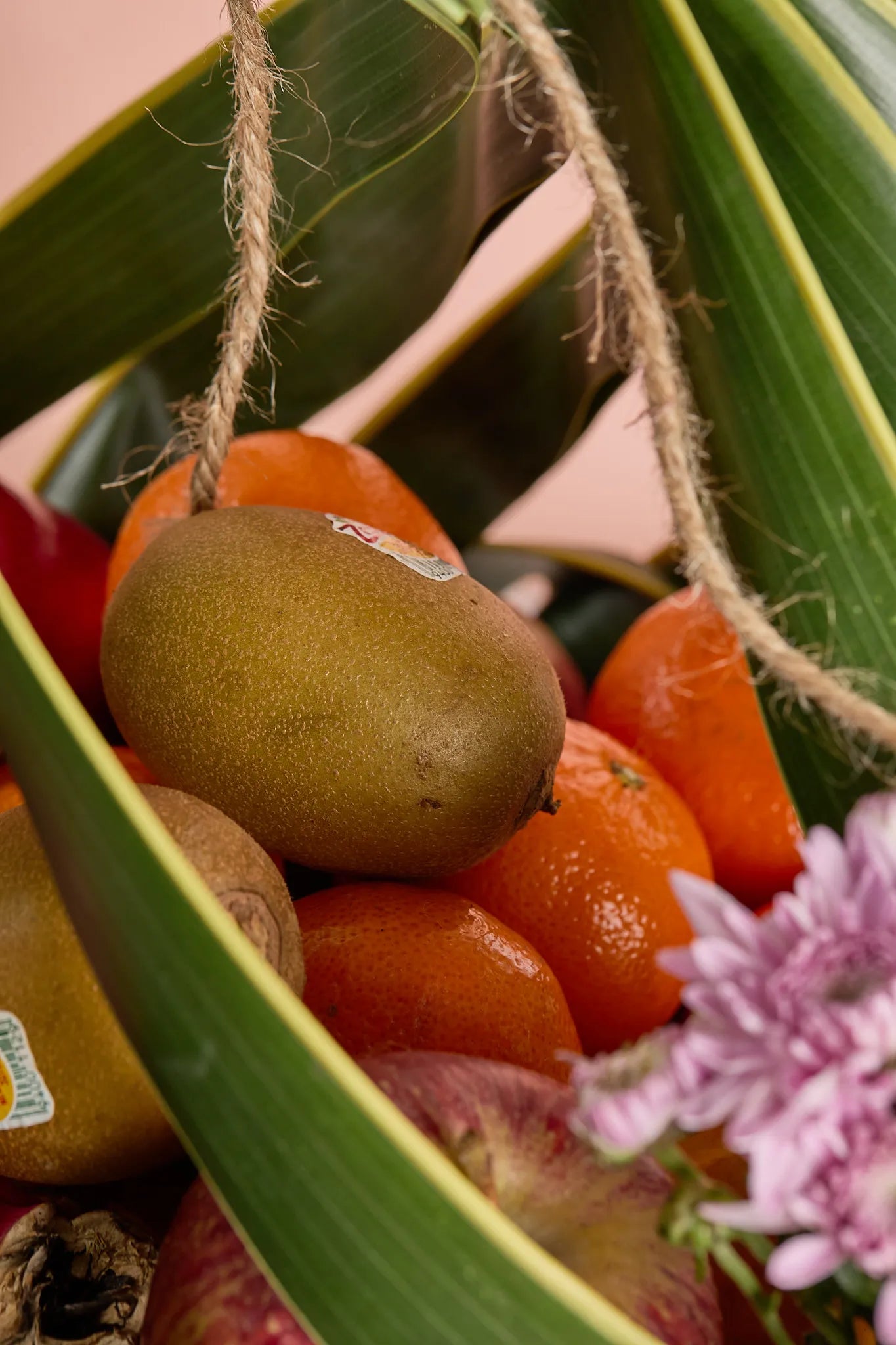 Bow Fruit Basket - Mahua Floral Studio