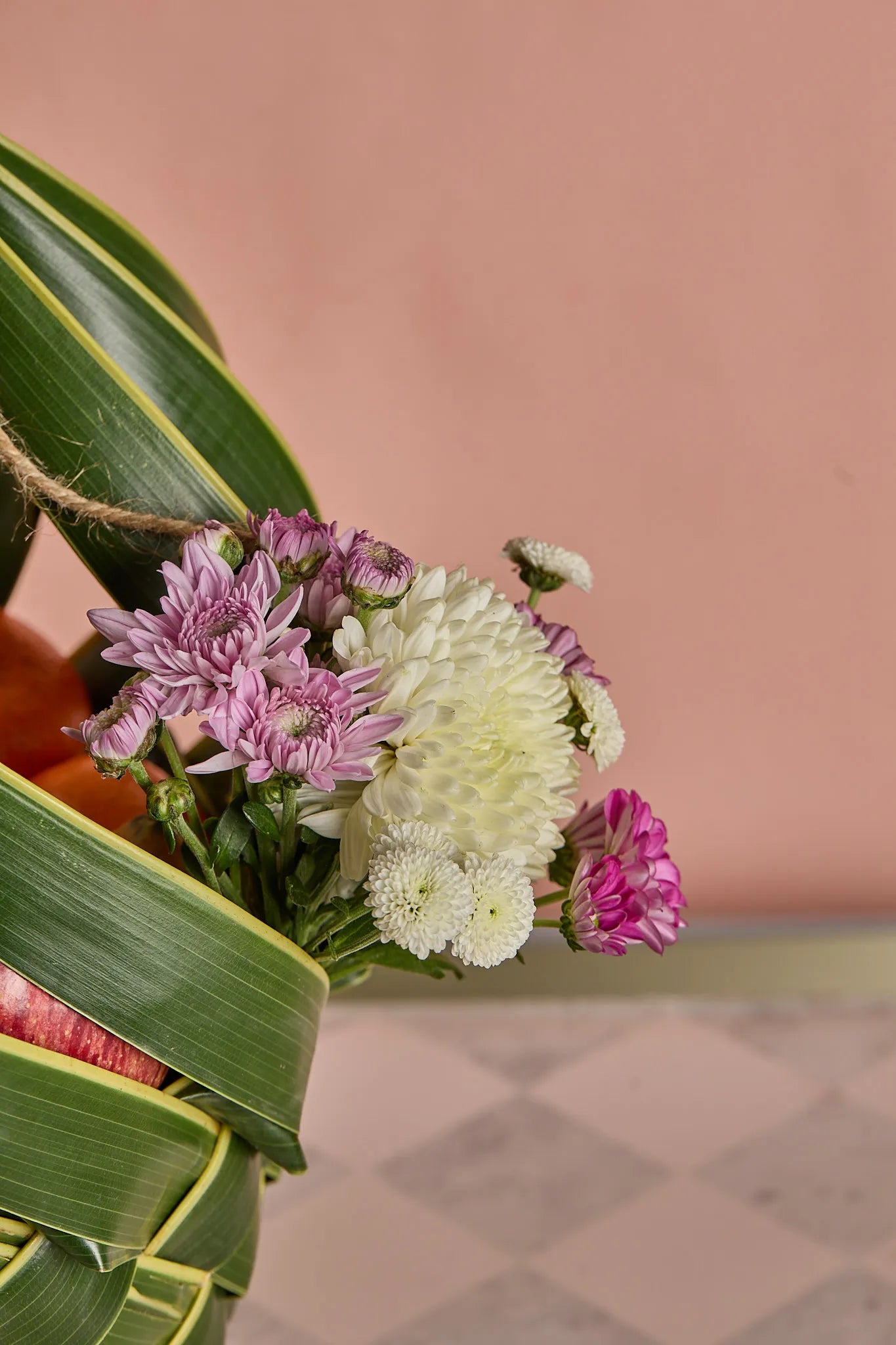 Bow Fruit Basket - Mahua Floral Studio