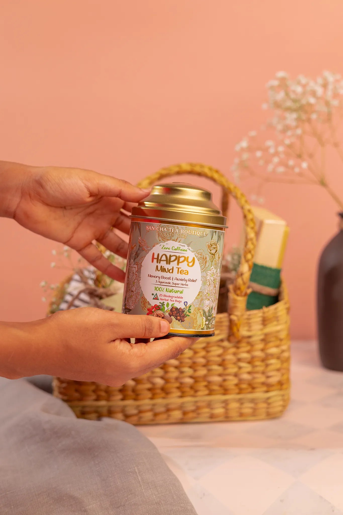 Chai time hamper - Mahua Floral Studio