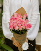Light Pink Roses - Mahua Floral Studio