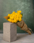 Deep Yellow Roses - Mahua Floral Studio