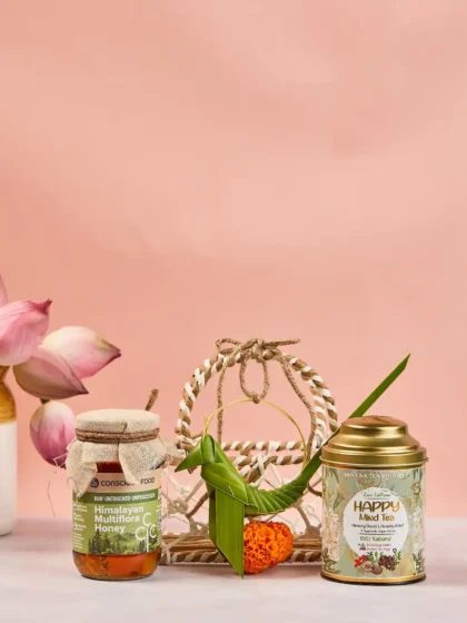 Honey & tea basket